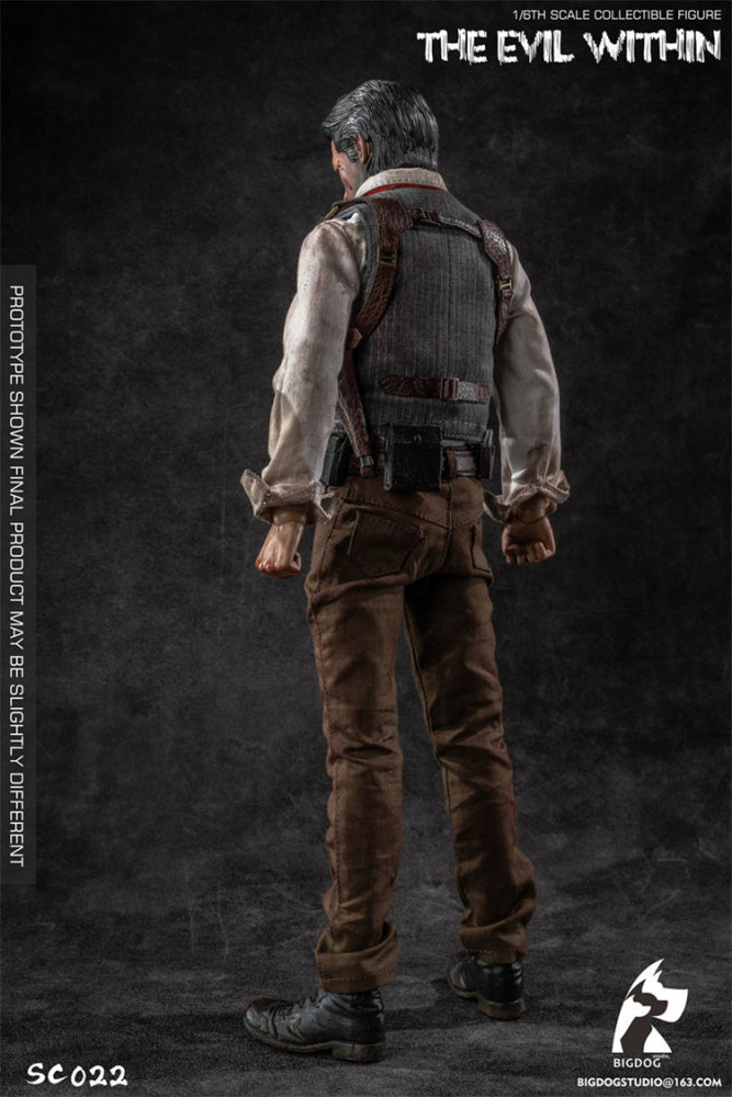 In Stock  BIGDOG STUDIO SC022 1/6 The Evil Within Sebastian Action Figure Model