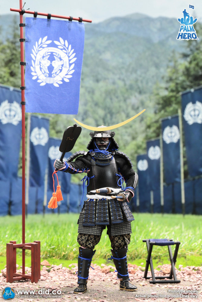In Stock  DID XJ80030 1/12 Japan Samurai Date Masamune Action Figure Model Toy
