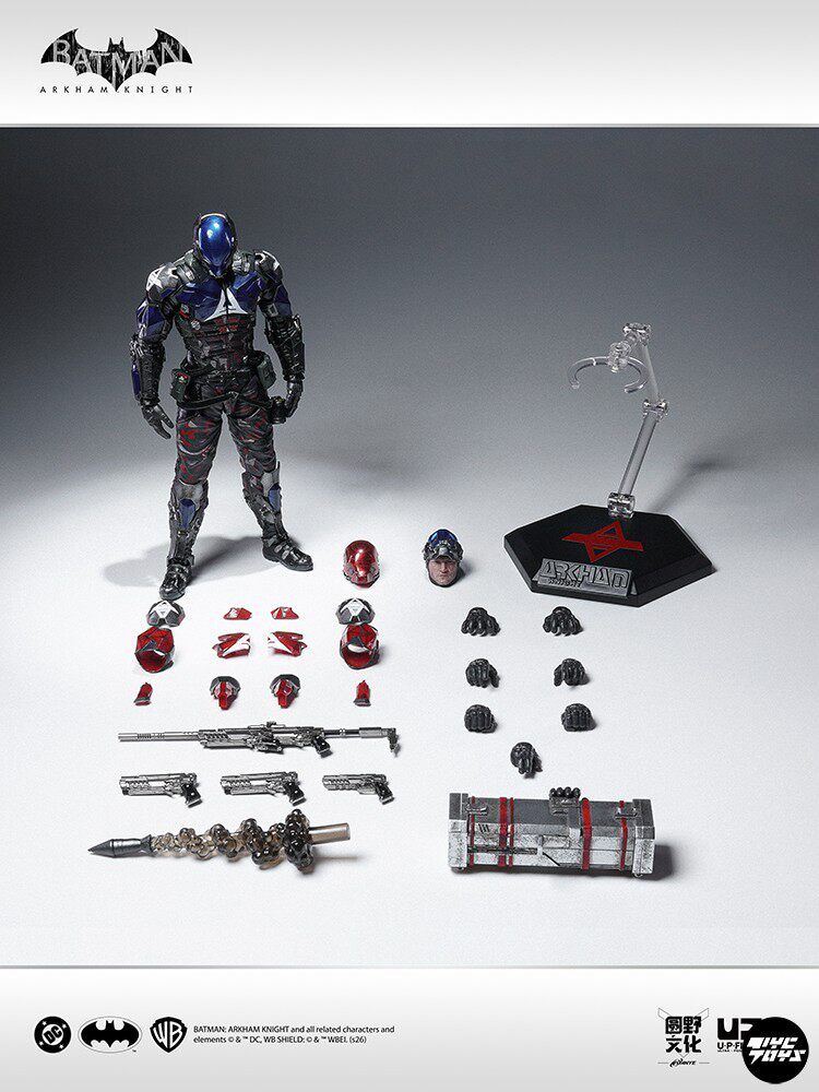 In Stock  LPZZ DC005 1/12 Scale Arkham Knight Collectible Action Figure Model Toy