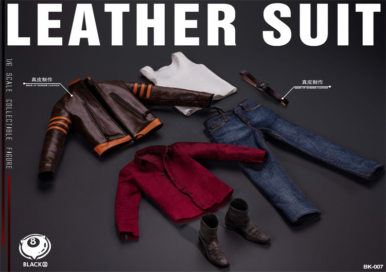 【Pre-order】Black 8 Toys BK007 1/6 Scale LEATHER SUIT