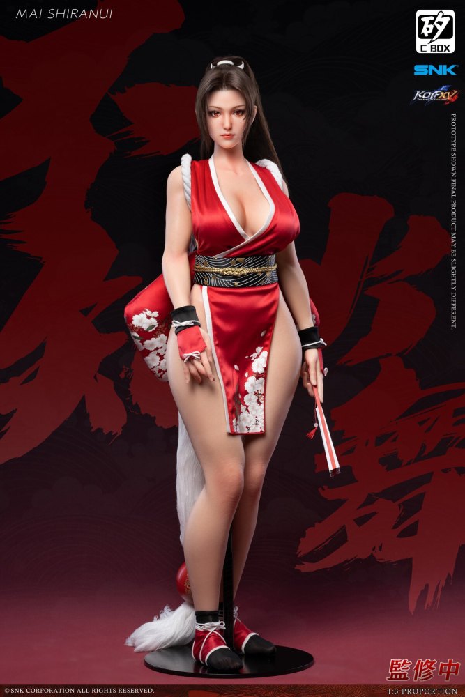 In Stock  C-BOX 1/3 Official SNK Character - Kamina The Flame Maiden. Handmade doll. CB-8601