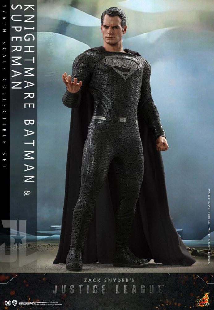 (In Stock) Hot Toys HT TMS038 Justice League Superman + Batman Large Set