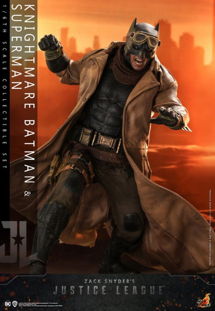 (In Stock) Hot Toys HT TMS038 Justice League Superman + Batman Large Set