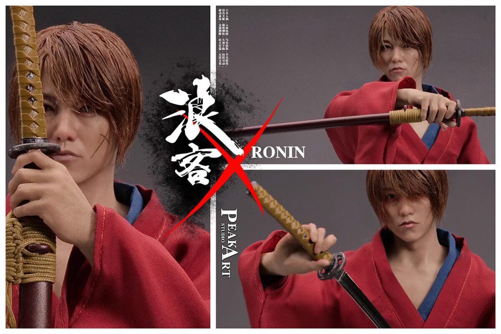 In Stock  PEAKART STUDIO PA2403B Rurouni Kenshin HIMURA KENSHIN 1/6 Action Figure
