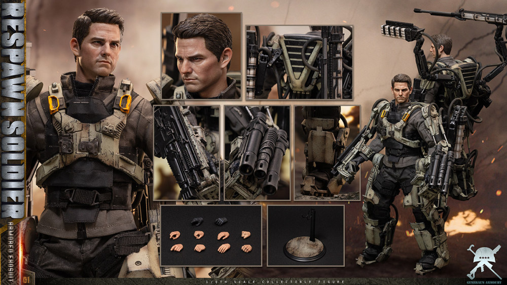 【Pre-order】 General's Armoury GA3001 1/6 Scale Respawn Soldier