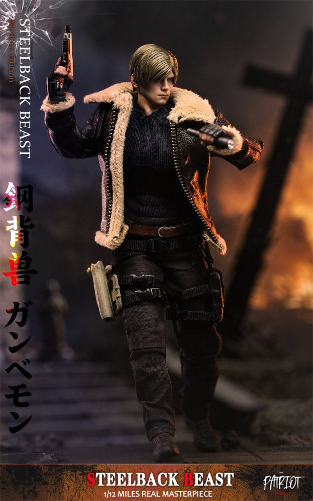 In Stock  Patriot Studio 1/12 Steelback Lion Leon Double Set Modern Style + Classic Style + DLC1.0 Bonus Content 1/12 Action Figure