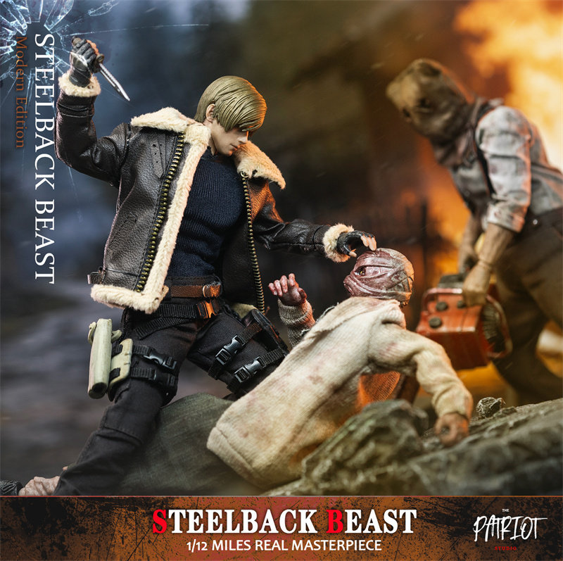 In Stock  Patriot Studio 1/12 Steelback Lion Leon Double Set Modern Style + Classic Style + DLC1.0 Bonus Content 1/12 Action Figure