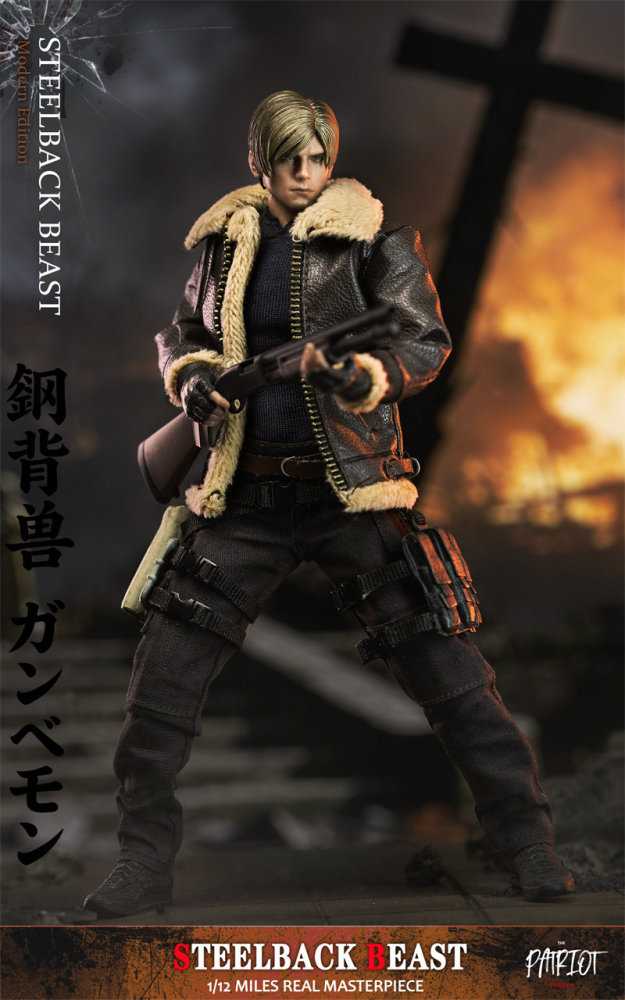 In Stock  Patriot Studio 1/12 Steelback Lion Leon Double Set Modern Style + Classic Style + DLC1.0 Bonus Content 1/12 Action Figure