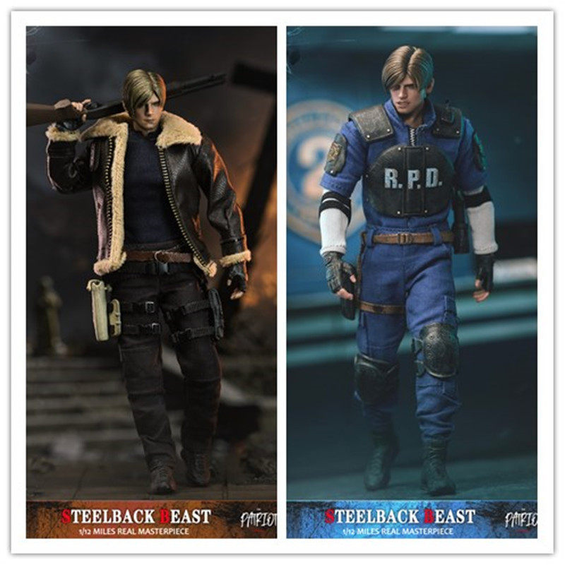 In Stock  Patriot Studio 1/12 Steelback Lion Leon Double Set Modern Style + Classic Style + DLC1.0 Bonus Content 1/12 Action Figure