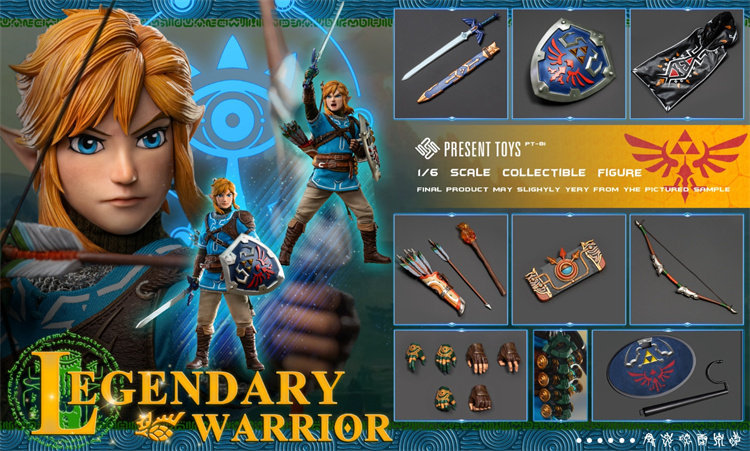 In Stock  PRESENT TOYS SP81 1/6 Scale Legendary Warrior
