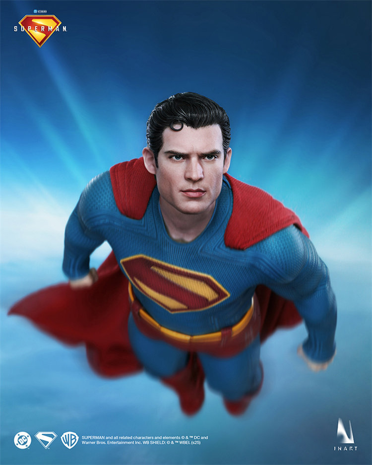 （The first batch） INART Ag-A021 Super Man 2025 Collectible Male 1/6 Action Figure Model