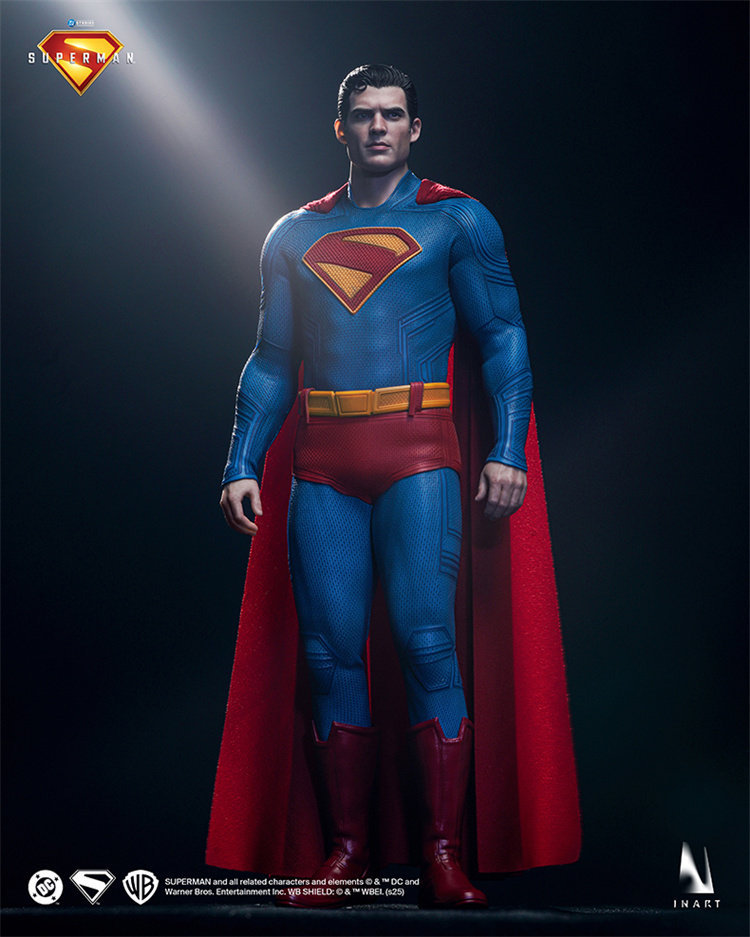 （The first batch） INART Ag-A021 Super Man 2025 Collectible Male 1/6 Action Figure Model