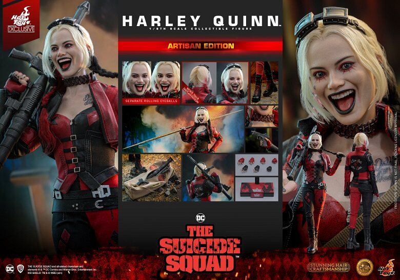 Hot Toys MMS773AE The Suicide Squad - 1/6th scale Harley Quinn Collectible Figure (Artisan Edition) Hot Toys Exclusive