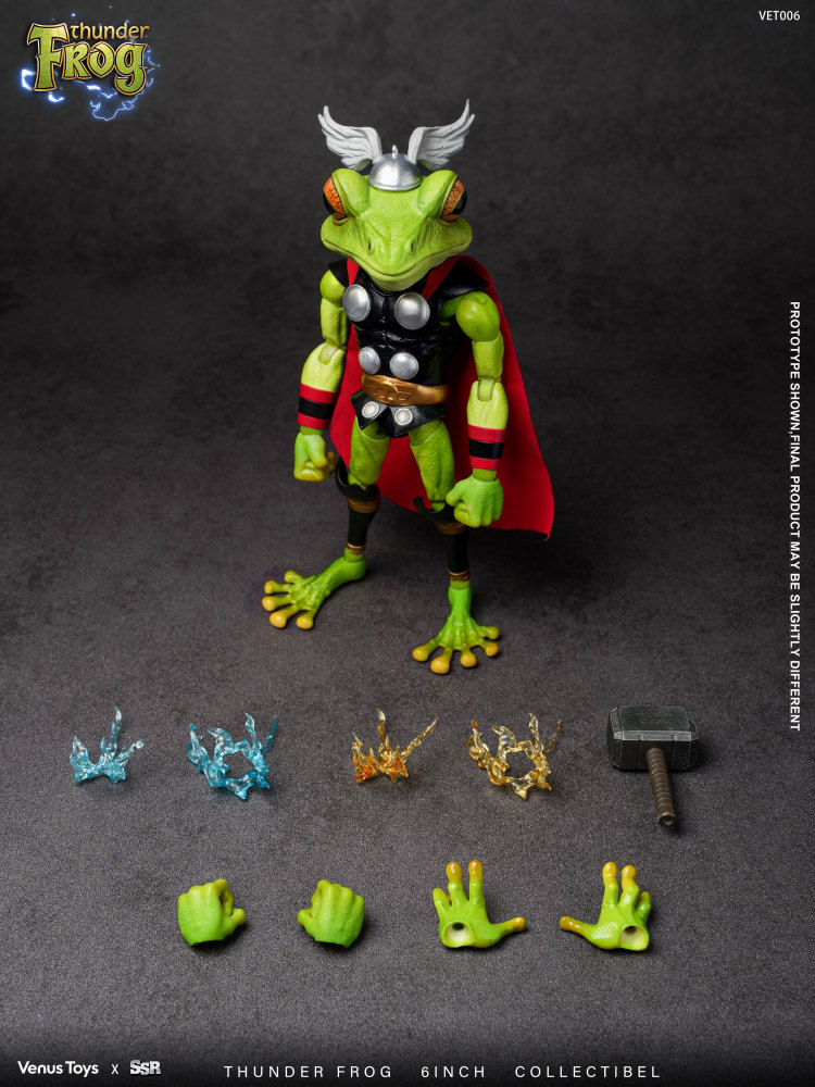 【Pre-order】 SSR X VENUSTOYS  Thunder frog 1/12 figure  vet006