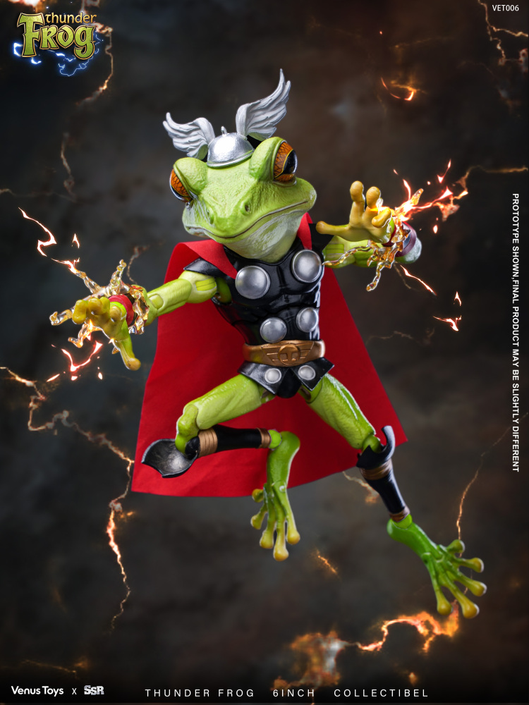 【Pre-order】 SSR X VENUSTOYS  Thunder frog 1/12 figure  vet006