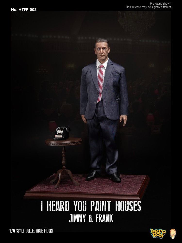In-stock  Herotoy & Facepoolfigure HTFP-002 1/6 The Irishman Frank & Jimmy Action Figures