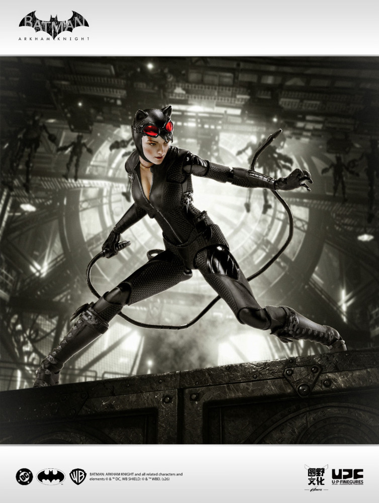 In Stock  LPZZ UPFinegures 1/12 Batman: Arkham Knight Catwoman Action Figure