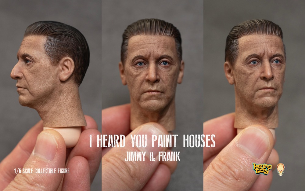 In-stock  Herotoy & Facepoolfigure HTFP-002 1/6 The Irishman Frank & Jimmy Action Figures