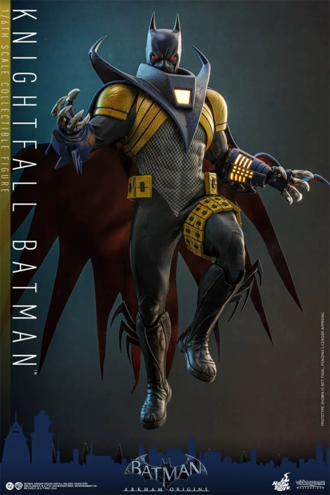 In Stock Hot Toys VGM74 Batman: Arkham Origins Knightfall 1/6 Scale Limited Action Figure