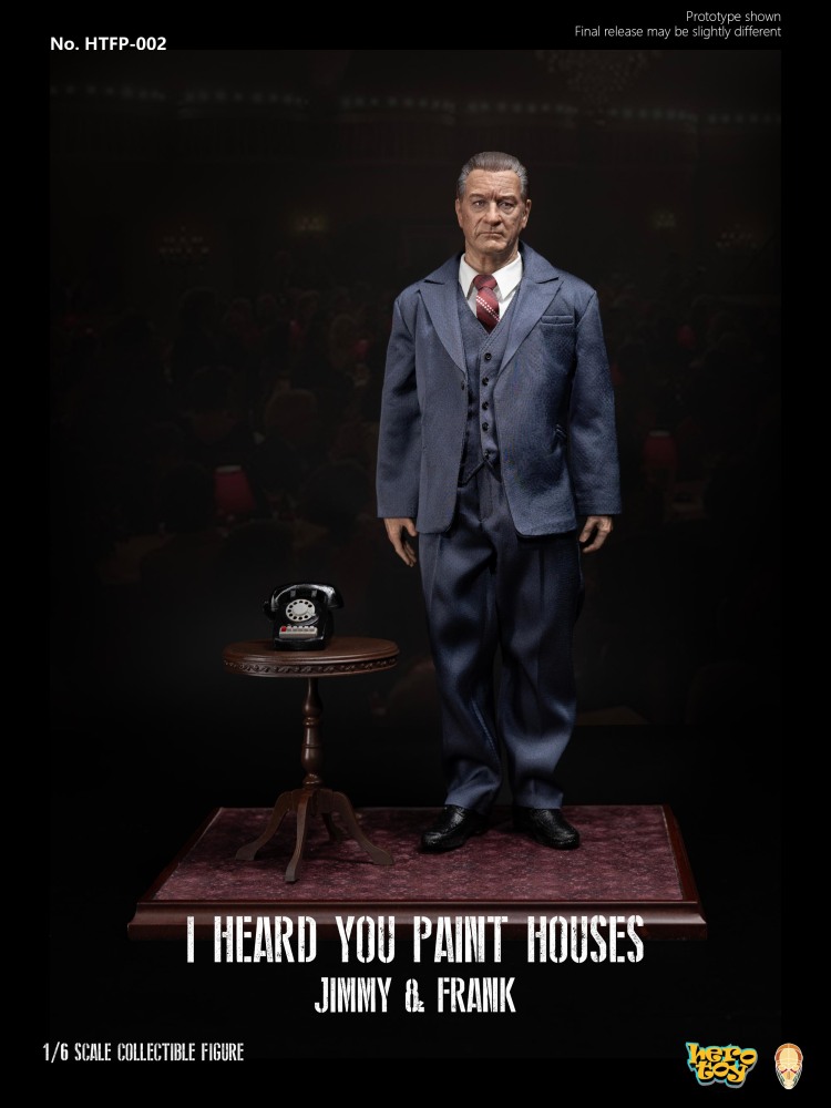 In-stock  Herotoy & Facepoolfigure HTFP-002 1/6 The Irishman Frank & Jimmy Action Figures