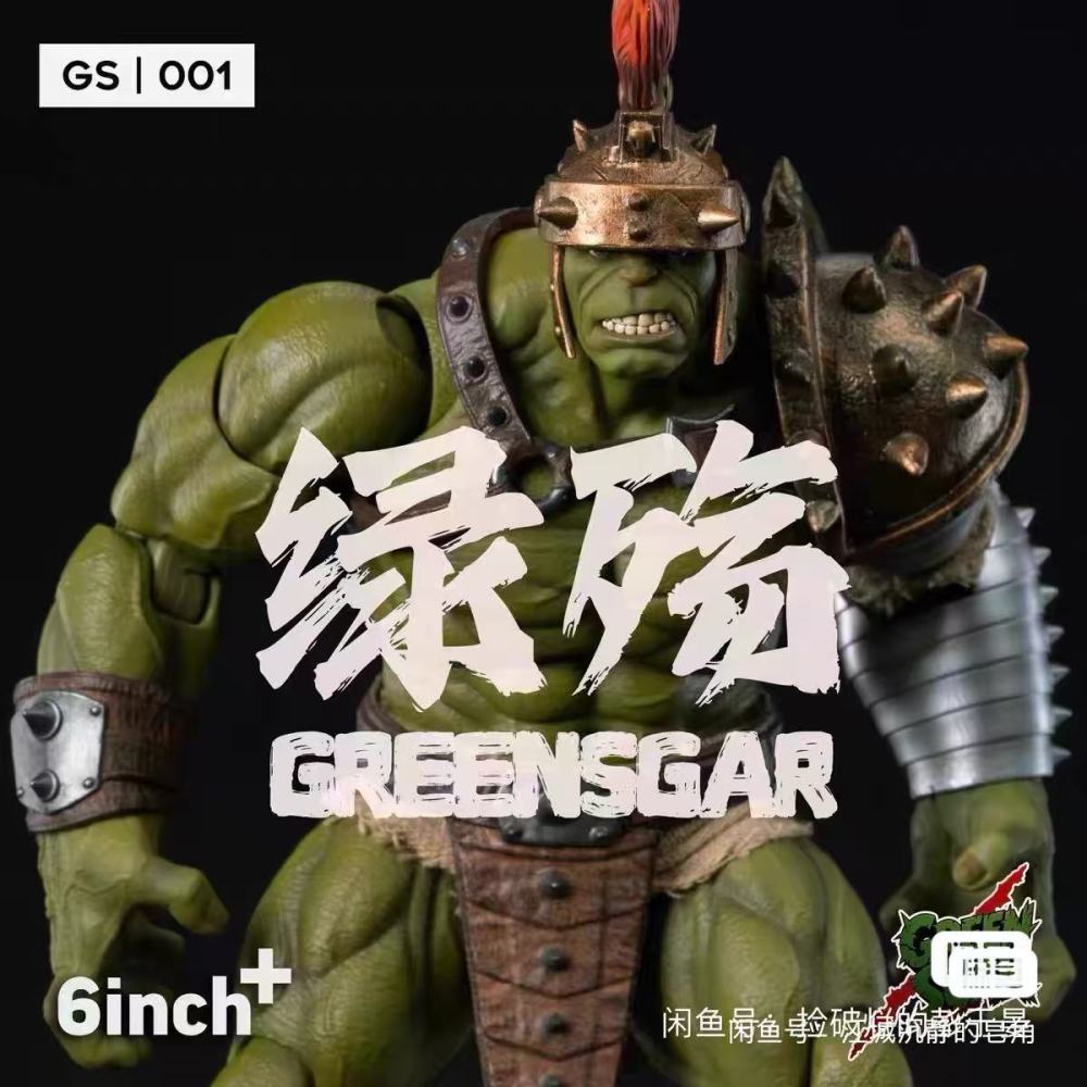 INSTOCK 6inchplus GS001 GREENSCAR The Hulk 1/12 Scale Collectible Action Figure
