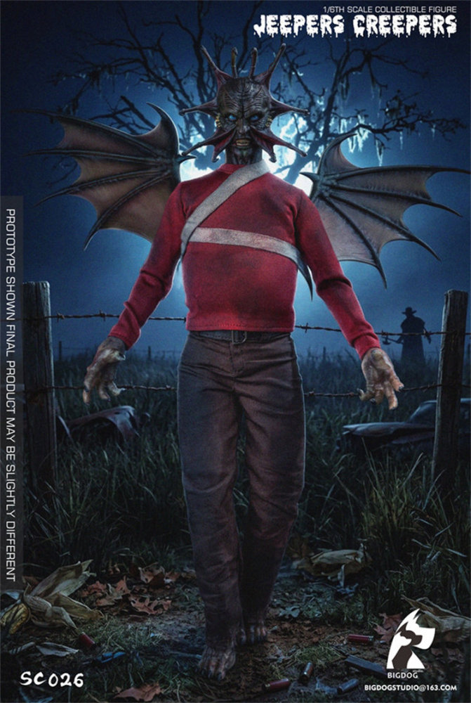 Instock  BIGDOG STUDIO SC026 Thrilling cannibal Bat Demon 1/6 Action Figure