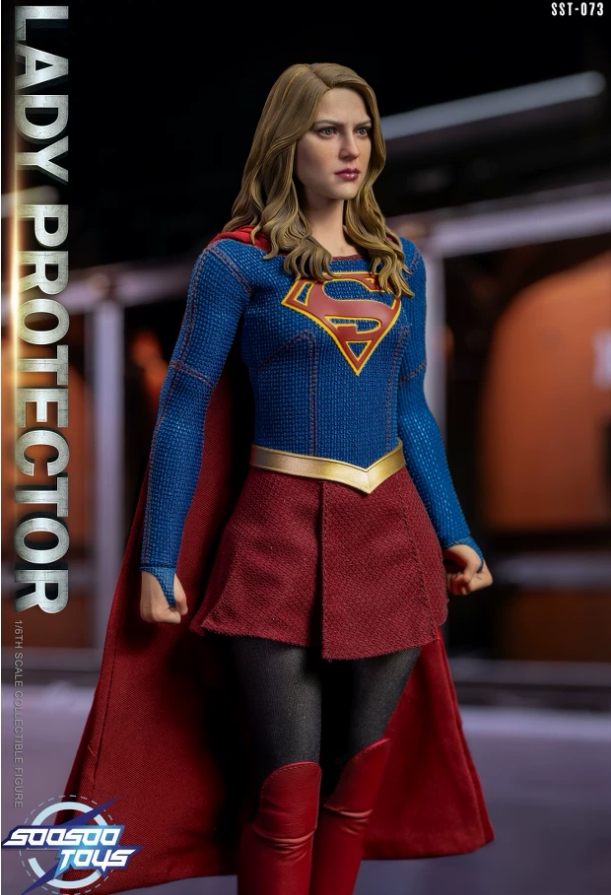 In Stock  Soosootoys SST-073 1/6 Lady Protector Supergirl Action Figure Model Toy