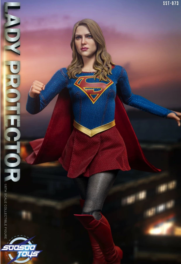 In Stock  Soosootoys SST-073 1/6 Lady Protector Supergirl Action Figure Model Toy