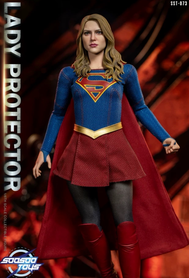 In Stock  Soosootoys SST-073 1/6 Lady Protector Supergirl Action Figure Model Toy