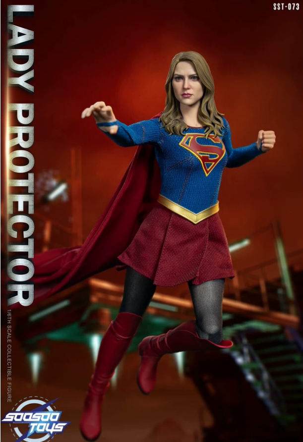 In Stock  Soosootoys SST-073 1/6 Lady Protector Supergirl Action Figure Model Toy