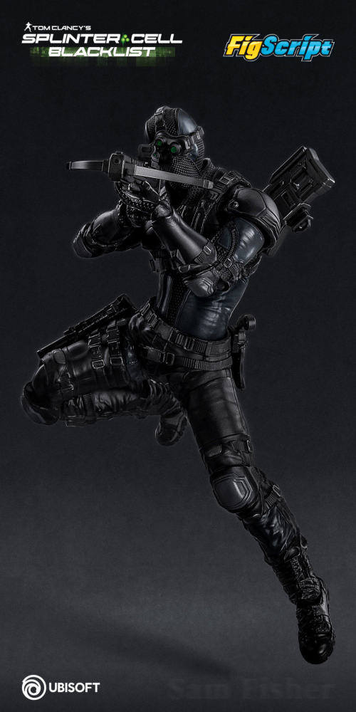 In Stock  CCSTOYS FigScript 1/12 Tom Clancy's Splinter Cell Sam Fisher Action Figure