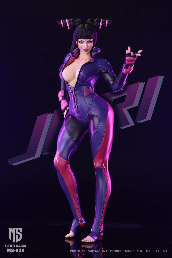 In Stock STAR MAN MS-016 1/6 Female Fighter Spider Juri Collectible Action Figure