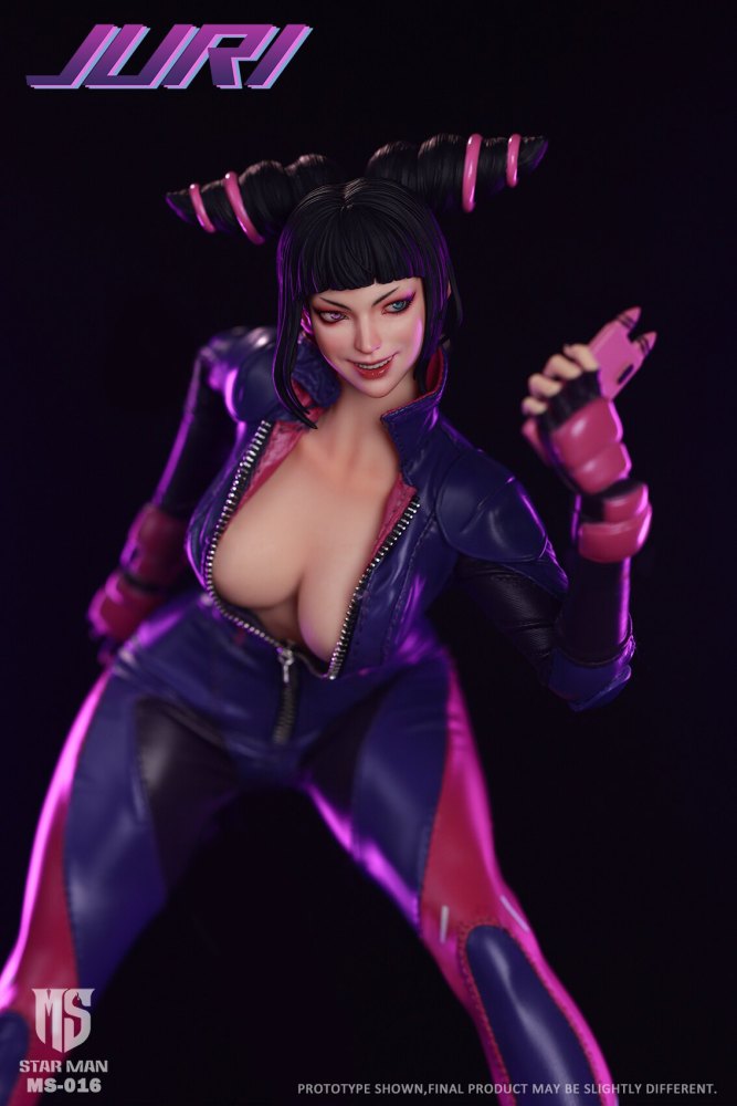 In Stock STAR MAN MS-016 1/6 Female Fighter Spider Juri Collectible Action Figure