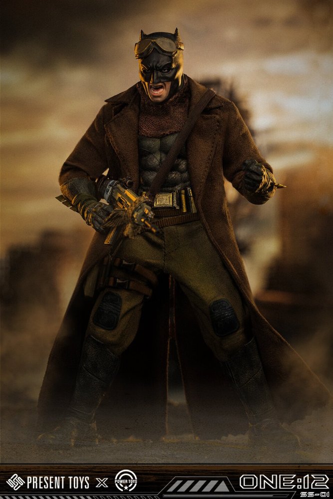 In Stock PRESENT TOYS SS-01 1/12 Desert Seeker Batman Action Figure Model