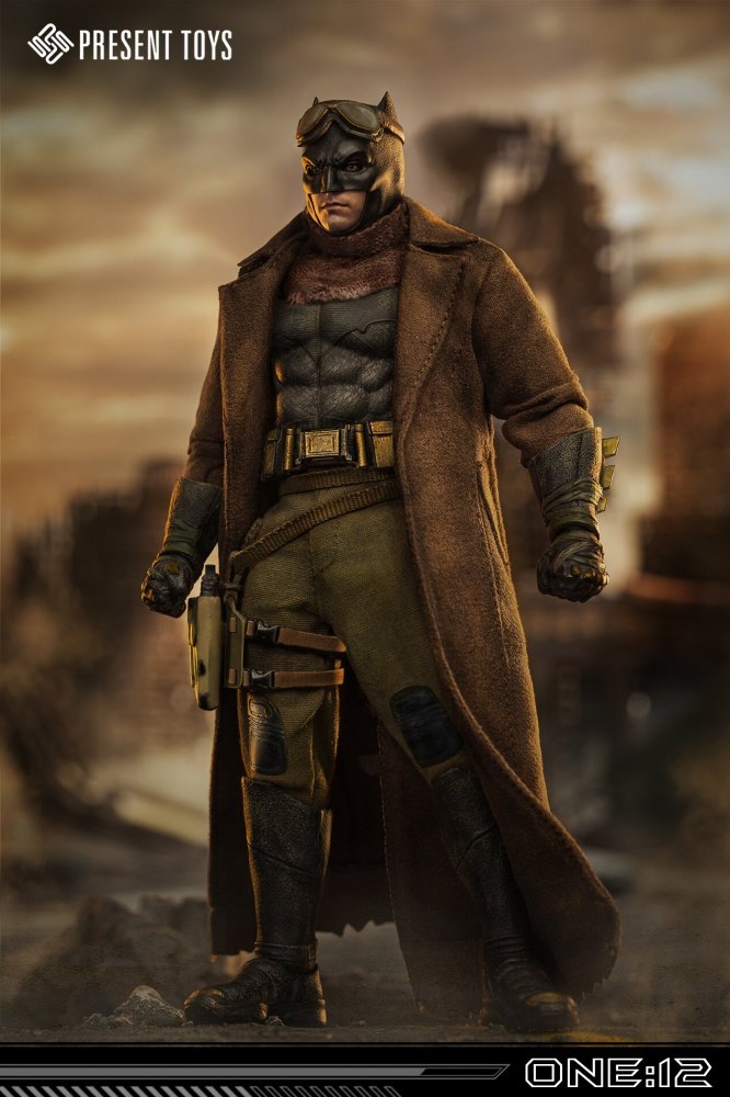 In Stock PRESENT TOYS SS-01 1/12 Desert Seeker Batman Action Figure Model