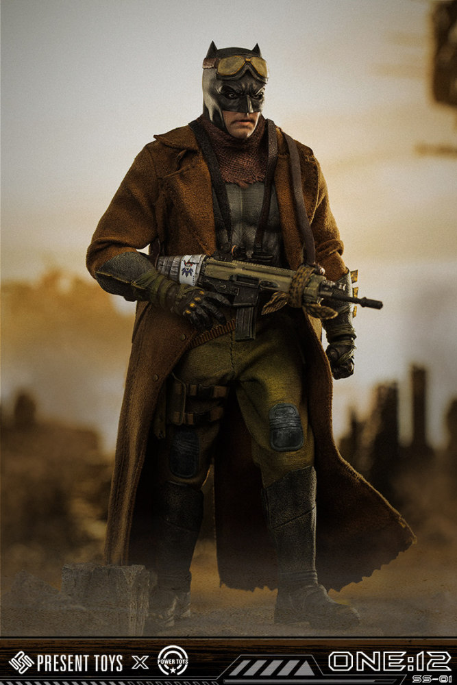In Stock PRESENT TOYS SS-01 1/12 Desert Seeker Batman Action Figure Model