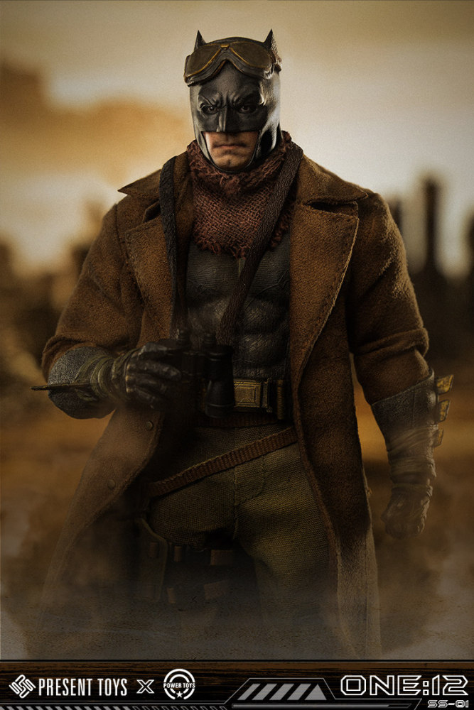 In Stock PRESENT TOYS SS-01 1/12 Desert Seeker Batman Action Figure Model