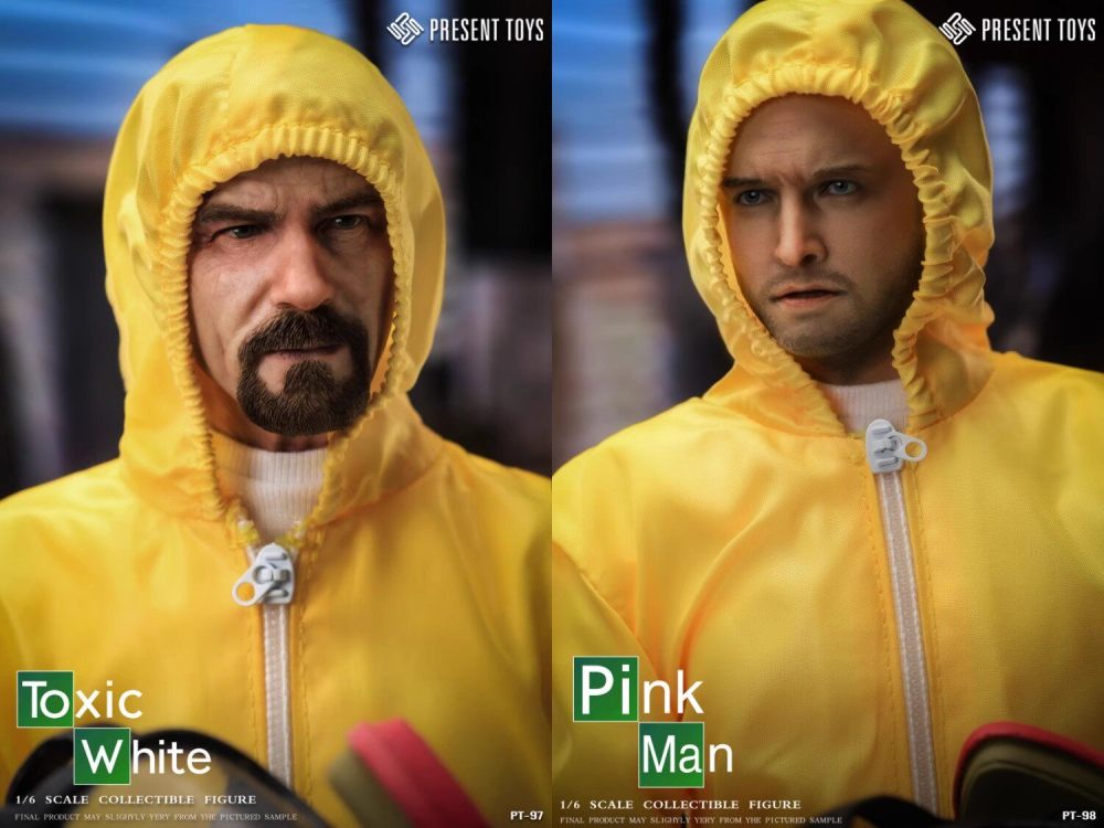 PRESENT TOYS PT-sp97 PT-sp98 PT-sp99 1/6 Mr. White  Toxic Pink Man Collectible Action Figure Model