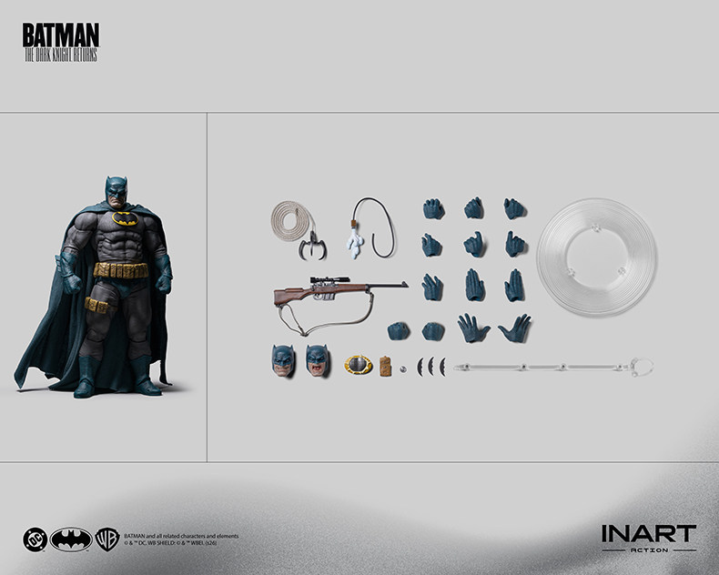 【Pre-order】 INART C0006 1/12 Scale TDKR Batman (Blue Suit)