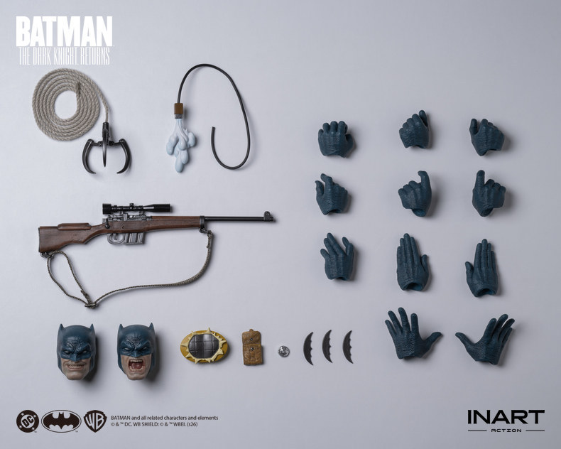 【Pre-order】 INART C0006 1/12 Scale TDKR Batman (Blue Suit)