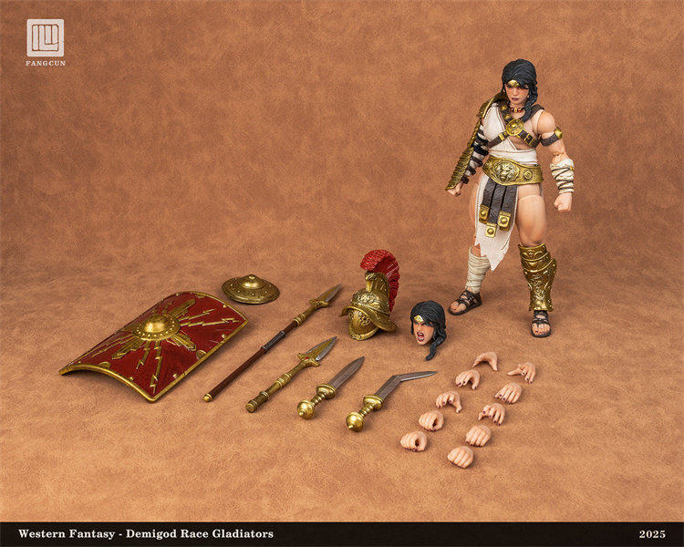 In Stock FangCun Studio FC-001A 1/12 Heroes Of War Achilia Race Gladiators