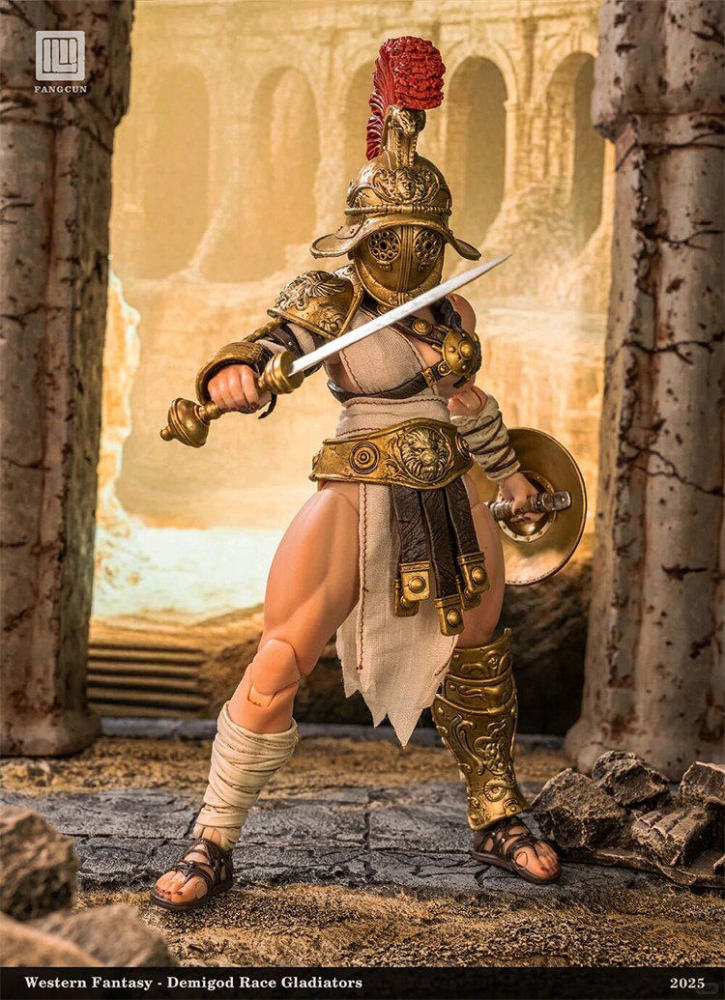 In Stock FangCun Studio FC-001A 1/12 Heroes Of War Achilia Race Gladiators