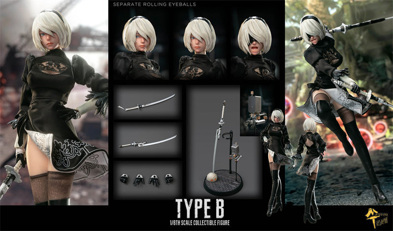 In Stock Master Team MTTOYS019 1/6 Robot 2B Collectible Action Figure Model