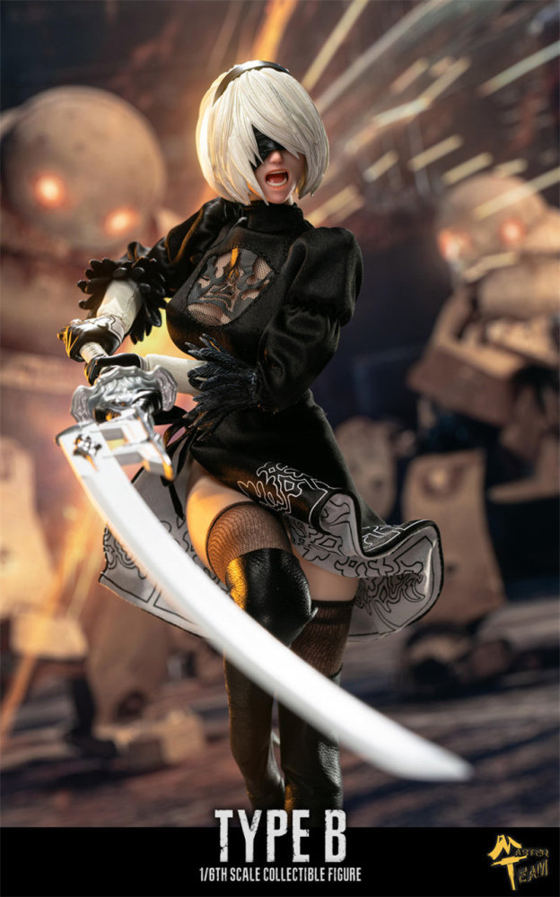 In Stock Master Team MTTOYS019 1/6 Robot 2B Collectible Action Figure Model