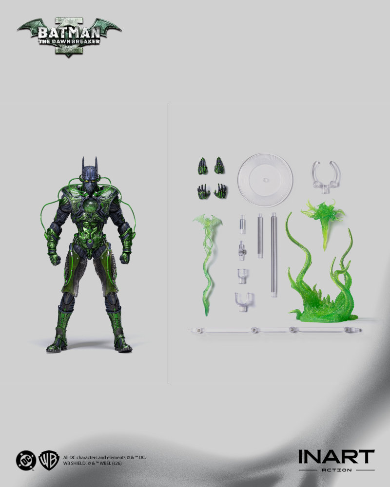 In Stock Inart MAG-C0003 1/12 The Dawnbreaker Dark Nights: Metal Batman Action Figure