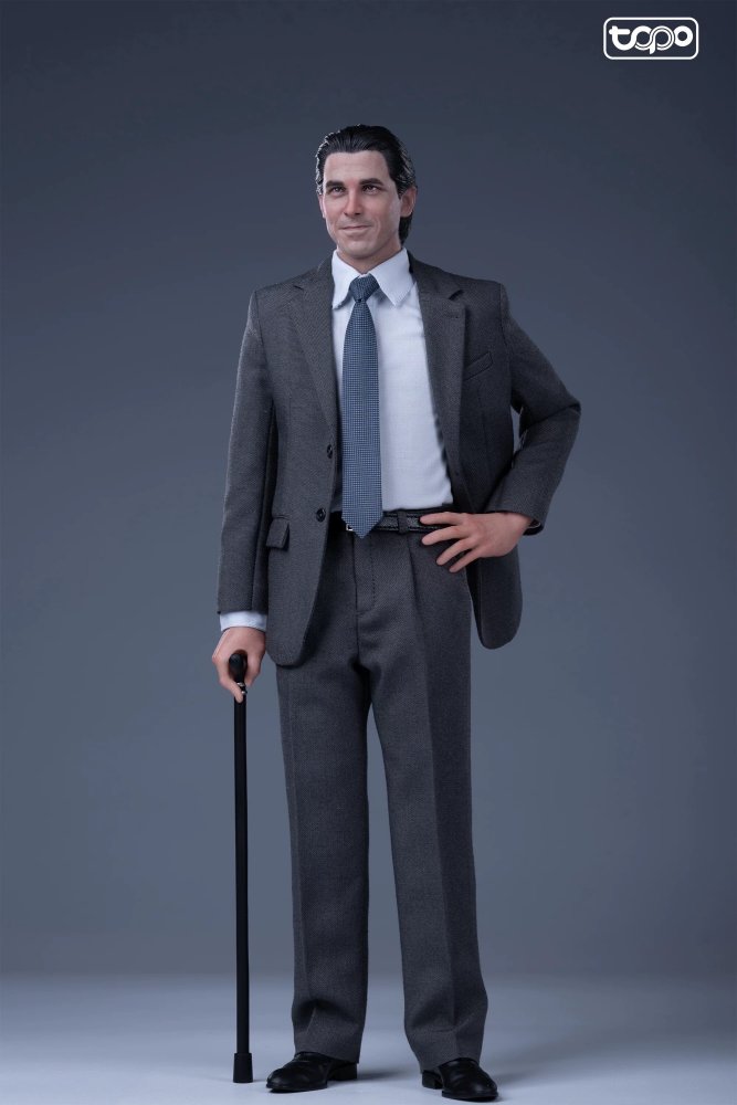 In Stock  TOPO STUDIO TP035B 1/6 Christian Bale Head Sculpt Action Figure Collectible Version, Suit Edition