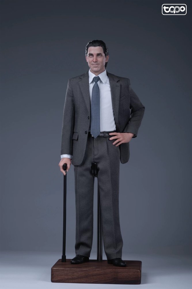 In Stock  TOPO STUDIO TP035B 1/6 Christian Bale Head Sculpt Action Figure Collectible Version, Suit Edition