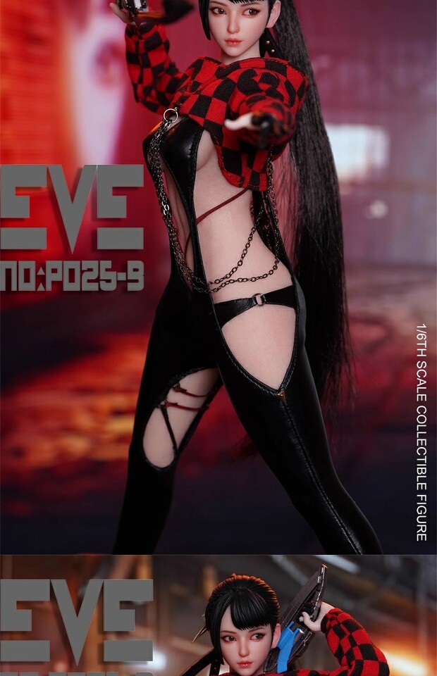 In Stock PLAY TOY P025 1/6 Female Action Figure w/ Moveable Eyeball Model Toy