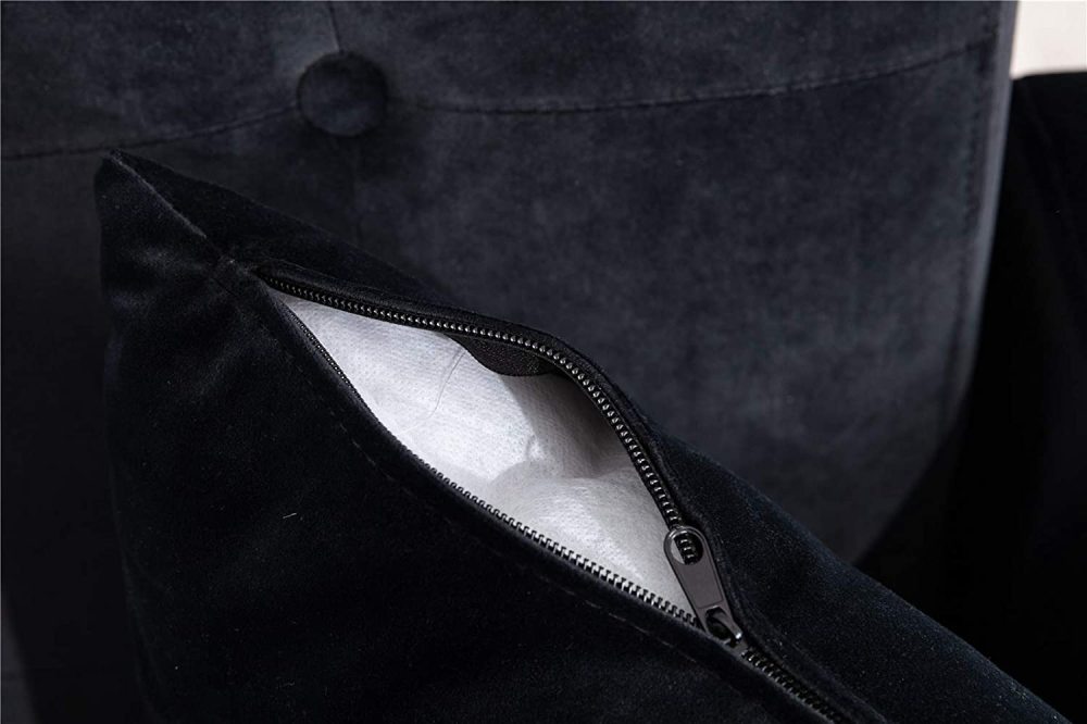 SZLIZCCC 63" Accent Sofa, Mid Century Modern Velvet Fabric Couch， Convertible Futon Sofa Bed ，Recliner Couch Accent Sofa Loveseat Sofa with Gold Metal Feet