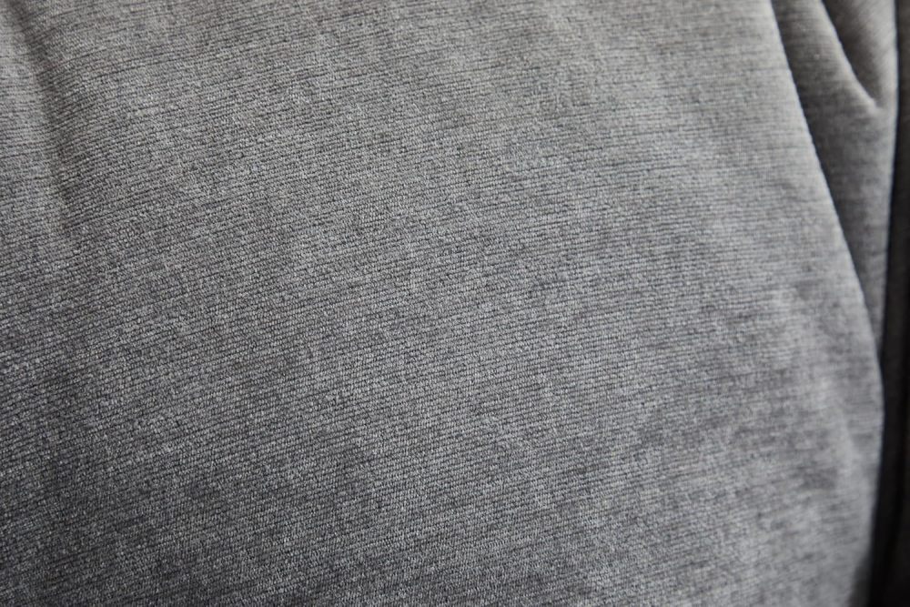 SZLIZCCC Oversized Papasan Chair, Chenille 360° Swivel Living Room Chair Lounge Chair with Soft Thick Cushion & Sturdy Base, Modern Upholstered Barrel Chair Lazy Chair for Bedroom (Dark Grey)